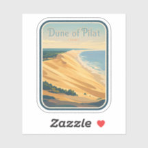 Belleza natural de la duna de Pilat-Francia