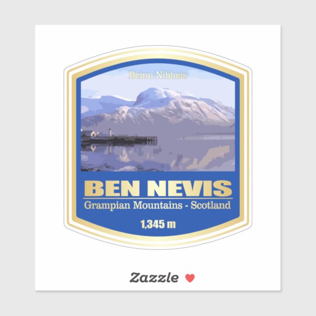 Pegatina Ben Nevis (PF) (Hoja)