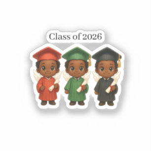 Pegatina Bendecidos & Graduandos 2026