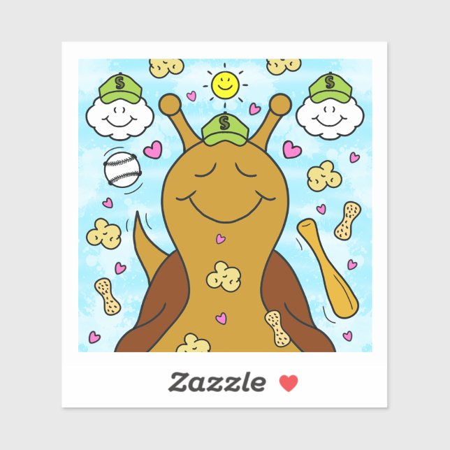 Pegatina Bendiciones de Béisbol por Caracol | Vinilo (Hoja)