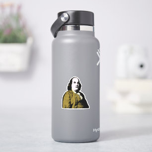 Pegatina Benjamin Franklin Estilo Pop Art