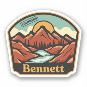 Pegatina Bennett, Colorado