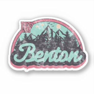 Pegatina Benton, Arkansas 