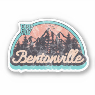 Pegatina Bentonville, Arkansas