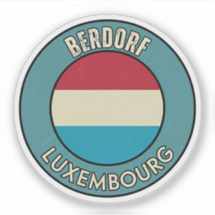 Pegatina Berdorf, Luxemburgo
