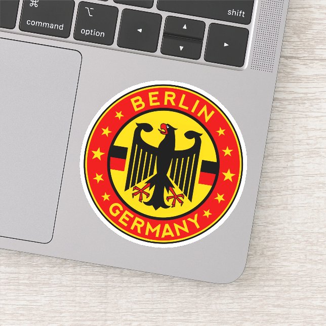 Pegatina Berlín (Detalle)
