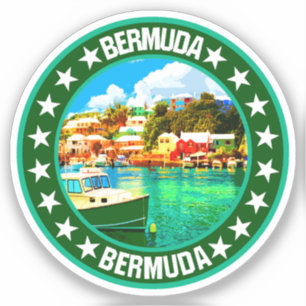 Pegatina Bermudas