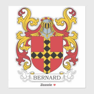 Pegatina Bernard Family Crest