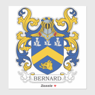 Pegatina Bernard Family Crest