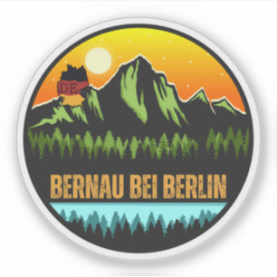 Pegatina Bernau cerca de Berlín, Alemania