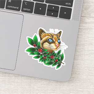 Pegatina Berries de gato de Ocelot