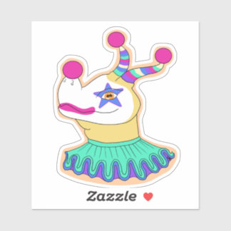 Pegatina Bert the Clown Dragon Sticker