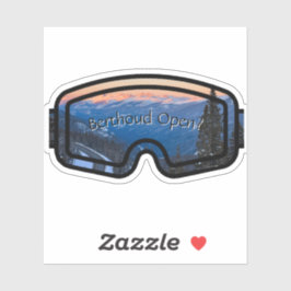 Pegatina Berthoud Open Custom-Cut Vinyl Sticker