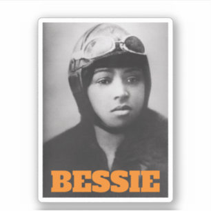 Pegatina Bessie Coleman - Pionero de aviación