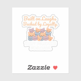 PEGATINA BEST FRIENDS FOREVER, FUNNY CAT, FRIENDSHIP DAY