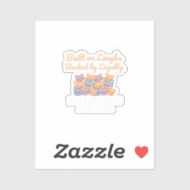 PEGATINA BEST FRIENDS FOREVER, FUNNY CAT, FRIENDSHIP DAY