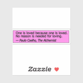 Pegatina Best life quotes