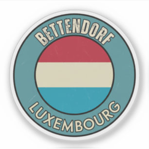 Pegatina Bettendorf, Luxemburgo