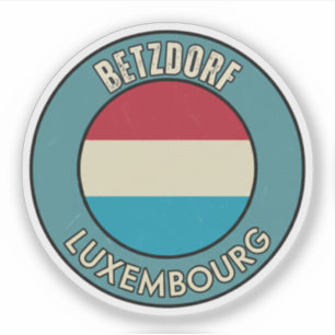 Pegatina Betzdorf, Luxemburgo