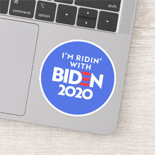 Pegatina BIDEN 2020 - Ridin con Biden