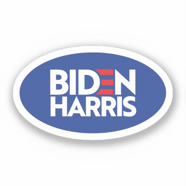 Pegatina Biden Harris (Anverso)