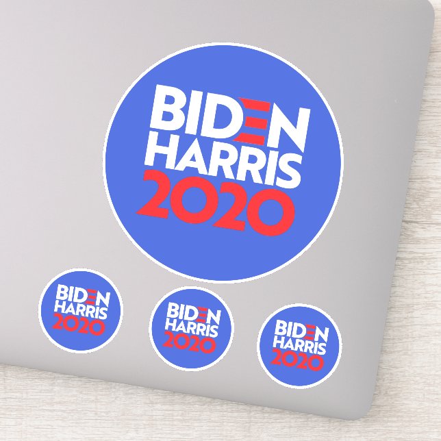 PEGATINA BIDEN HARRIS 2020 (Detalle)