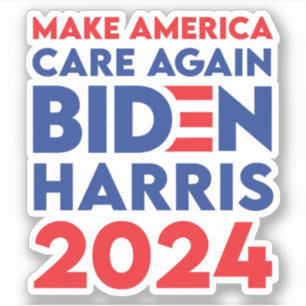 Pegatina Biden / Harris - 2024 - Haz que Estados Unidos vue