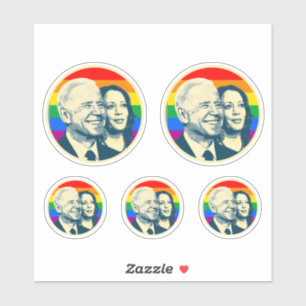 PEGATINA BIDEN HARRIS ORIDE BADGE GRARGE