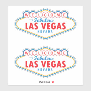 Pegatina Bienvenidos a Las Vegas