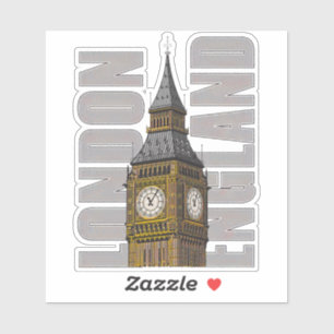 Pegatina Big Ben Clock Tower Londres Reino Unido