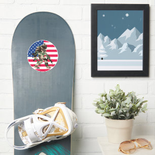 Pegatina Bigfoot Sasquatch Camo