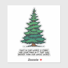 Pegatina Bigger than our whole world 2