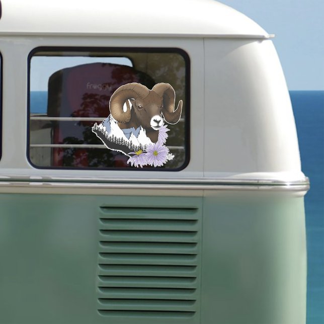 Pegatina Bighorn Sheep (Subido por el creador)