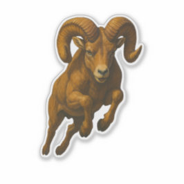 Pegatina Bighorn Sheep Cut-out Sticker