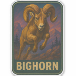 Pegatina Bighorn Sheep Sticker