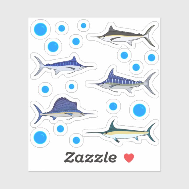 Pegatina Bill Fish (Hoja)