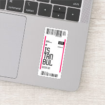 Billete de viaje de Estambul