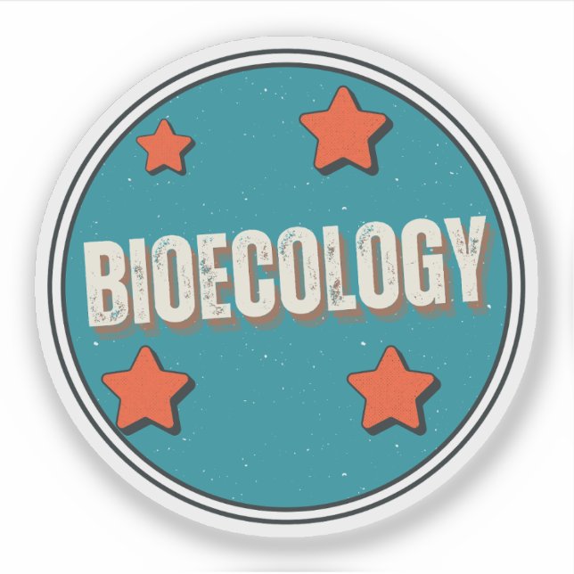 Pegatina Bioecología (Anverso)