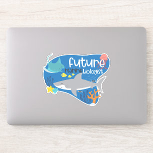 Pegatina Biólogo marino futuro