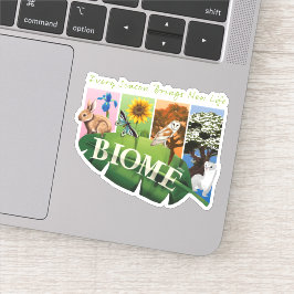 Pegatina Biome Seasons Vinyl Sticker