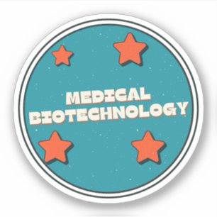 Pegatina Biotecnología médica
