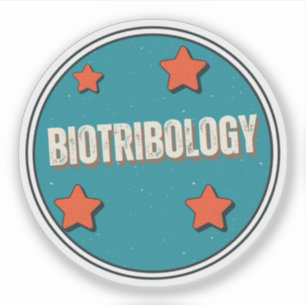 Pegatina Biotribología
