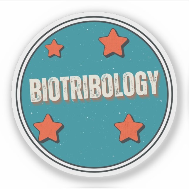 Pegatina Biotribología (Anverso)