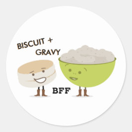 Pegatina Biscuit & Gravy Best Friends