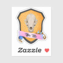 Bite Me Badger Skull