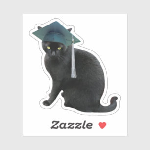 Pegatina Black Cat Grad