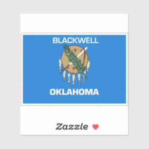 Pegatina Blackwell Oklahoma