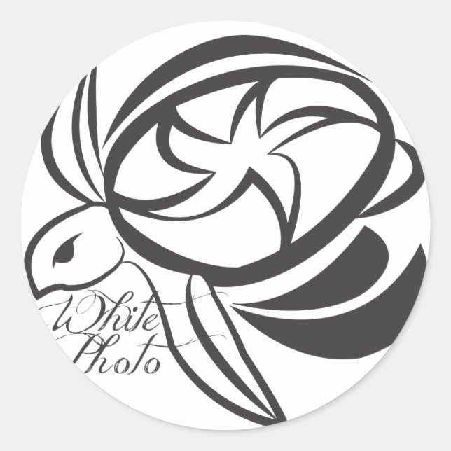 Pegatina blanco (Anverso)