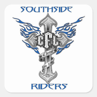 Pegatina - Blanco cuadrado 1.5x1.5