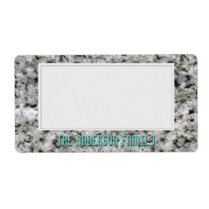 Pegatina blanco del almacenamiento de la textura